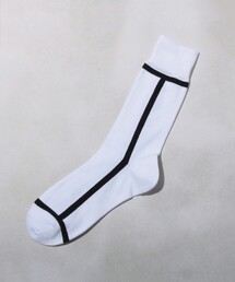tk.TAKEO KIKUCHI | サイドラインカラーブロッキングソックス(ソックス/靴下)