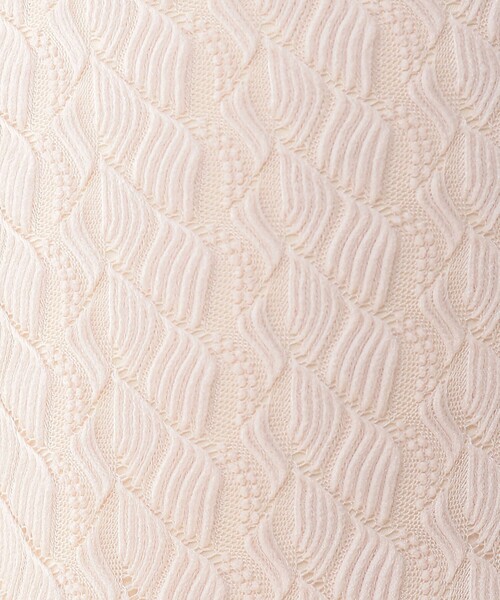 ME COUTURE（ミークチュール）の「レースレイヤードトップス（Tシャツ/カットソー・レディース・オフホワイト/ピンクベージュ・FREE）」の12枚目の写真