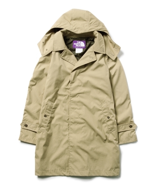 BEAMS（ビームス）の「【THE NORTH FACE PURPLE LABEL×BEAMS / 別注 ステンカラーコート 15SS】（ステンカラーコート・メンズ・ベージュ/ネイビー・MEDIUM/LARGE/SMALL）」の2枚目の写真
