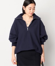 AMERICANA | ・【AMERICANA/アメリカーナ】 ハーフジップ スウェットプルオーバー(Tシャツ/カットソー)