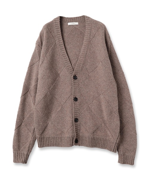 JieDa ジエダ パネルカーディガン 22AW Jieda（ジエダ）の「PANEL WOVEN CARDIGAN（カーディガン/ボレロ