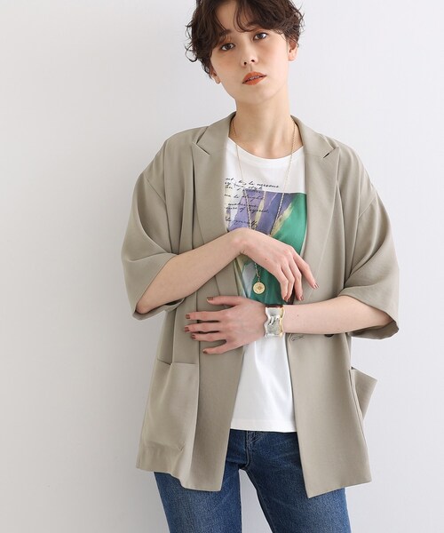 新品 SOÉJU ソージュ Aラインチュニックブラウス ライラック