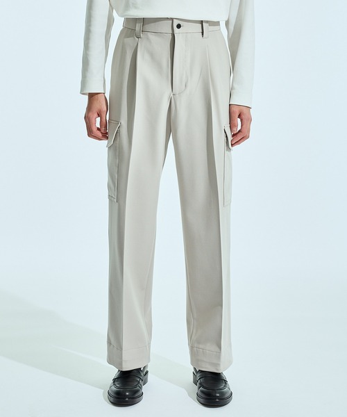 UNITED TOKYO（ユナイテッドトウキョウ）の「ラウンドフラップカーゴパンツ（カーゴパンツ・メンズ・ライトグレー/ブラック/ミント・1/2/3）」の14枚目の写真