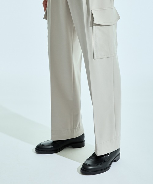 UNITED TOKYO（ユナイテッドトウキョウ）の「ラウンドフラップカーゴパンツ（カーゴパンツ・メンズ・ライトグレー/ブラック/ミント・1/2/3）」の21枚目の写真