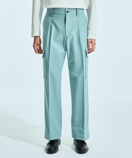 UNITED TOKYO（ユナイテッドトウキョウ）の「ラウンドフラップカーゴパンツ（カーゴパンツ・メンズ・ライトグレー/ブラック/ミント・1/2/3）」の22枚目の写真