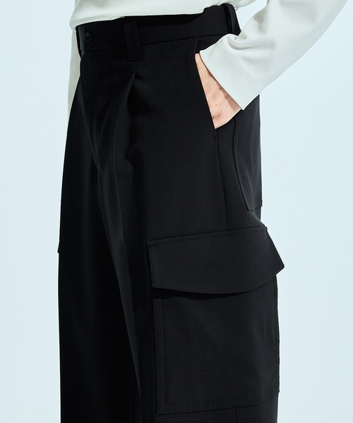 UNITED TOKYO（ユナイテッドトウキョウ）の「ラウンドフラップカーゴパンツ（カーゴパンツ・メンズ・ライトグレー/ブラック/ミント・1/2/3）」の11枚目の写真