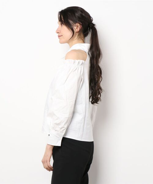 Wefst（ウェスト）の「【Wefst】オープンショルダーブラウス（シャツ/ブラウス・レディース・ホワイト・FREE）」の15枚目の写真