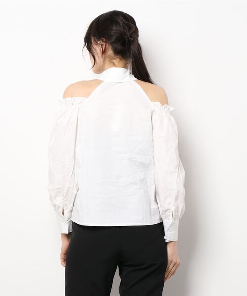 Wefst（ウェスト）の「【Wefst】オープンショルダーブラウス（シャツ/ブラウス・レディース・ホワイト・FREE）」の16枚目の写真