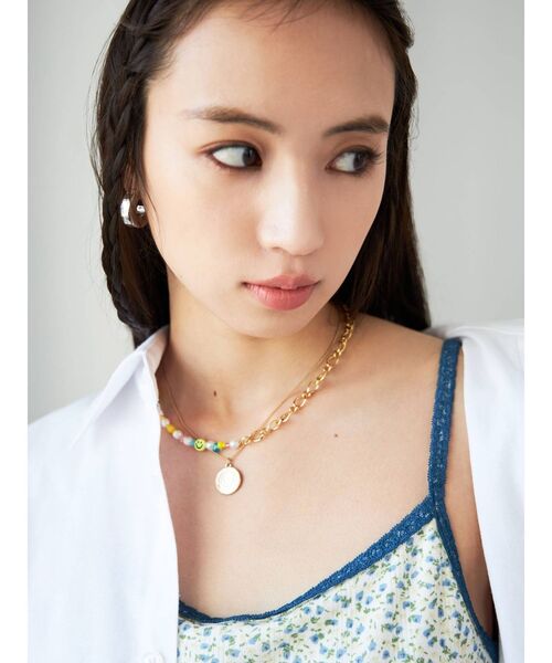 CALNAMUR（カルナムール）の「ボーイフレンドルーズシャツ（シャツ/ブラウス・レディース・ブルー/ホワイト・FREE）」の22枚目の写真