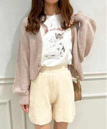 【セットアップ可能】ニットショートパンツ【ZOZOTOWN限定アイテム】