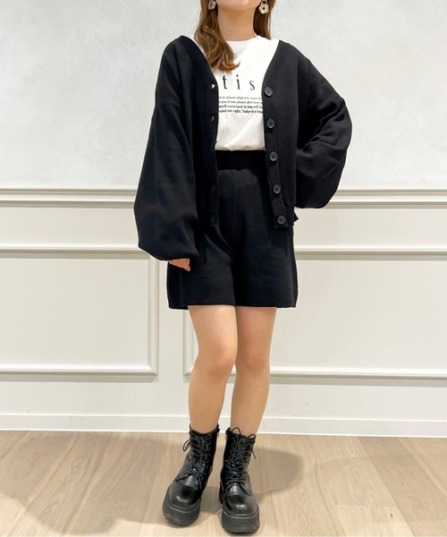 apres jour(アプレジュール)の「【セットアップ可能】ニットショートパンツ【ZOZOTOWN限定アイテム】(その他パンツ・レディース・アイボリー/ベージュ/ブラック・X-LARGE/フリー)」の20枚目の写真
