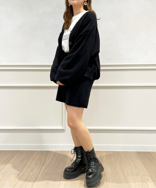 apres jour(アプレジュール)の「【セットアップ可能】ニットショートパンツ【ZOZOTOWN限定アイテム】(その他パンツ・レディース・アイボリー/ベージュ/ブラック・X-LARGE/フリー)」の21枚目の写真