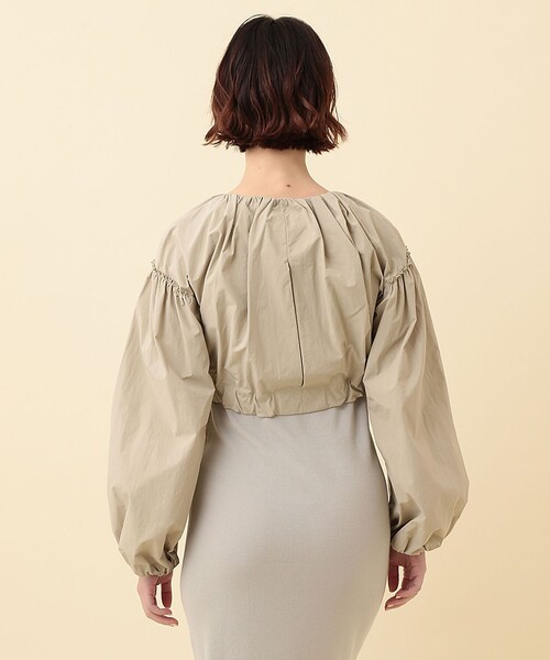 DEICY（デイシー）の「ボリュームスリーブショートブルゾン（ブルゾン・レディース・ピンク/ミント/ベージュ系その他・FREE）」の19枚目の写真