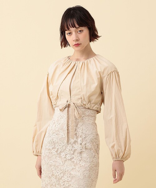 DEICY（デイシー）の「ボリュームスリーブショートブルゾン（ブルゾン・レディース・ピンク/ミント/ベージュ系その他・FREE）」の15枚目の写真