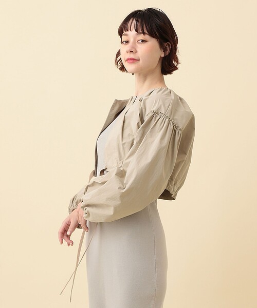 DEICY（デイシー）の「ボリュームスリーブショートブルゾン（ブルゾン・レディース・ピンク/ミント/ベージュ系その他・FREE）」の21枚目の写真