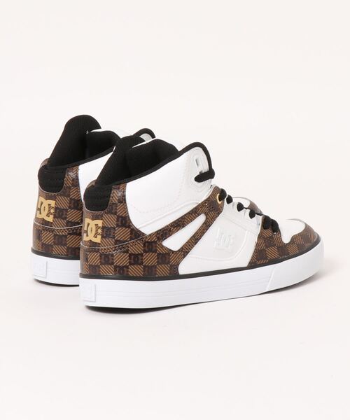 DC SHOES（ディーシーシューズ）の「PURE HIGH-TOP WC SE/DCハイカットスニーカー（スニーカー・メンズ・ホワイト・23cm/23.5cm/24cm/24.5cm/25cm/25.5cm/26cm/26.5cm/27cm/27.5cm/28cm/28.5cm/29cm/30cm）」の4枚目の写真