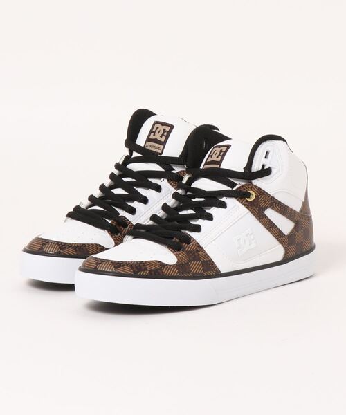 DC SHOES（ディーシーシューズ）の「PURE HIGH-TOP WC SE/DCハイカットスニーカー（スニーカー・メンズ・ホワイト・23cm/23.5cm/24cm/24.5cm/25cm/25.5cm/26cm/26.5cm/27cm/27.5cm/28cm/28.5cm/29cm/30cm）」の6枚目の写真