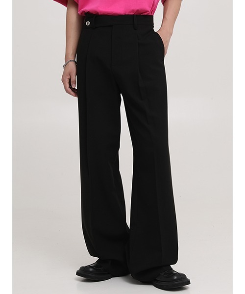 MASONPRINCE（メイソンプリンス）の「【MASONPRINCE】1 tack semi-wide slacks SK2088（スラックス・メンズ・ベージュ/ブラック/ブラウン・L/M/S/XL）」の13枚目の写真