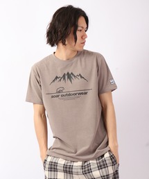 SUNNY APARTMENT 梨地 刺繍/プリント半袖Tシャツ