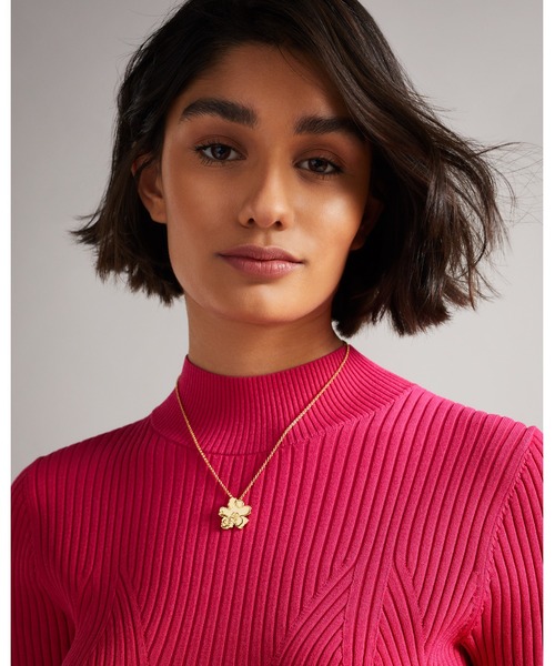 Ted Baker（テッドベーカー）の「GEANA マグノリア ネックレス/ペンダント（ネックレス・レディース・ゴールド・O/S）」の5枚目の写真