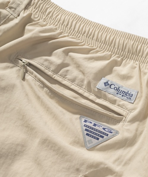 Columbia(コロンビア)の「【Columbia/コロンビア】ルーズシルエット ナイロンショートパンツ/【UVカット】【釣り用】/【セットアップ可能】/FM4009(その他パンツ・メンズ・ライトグリーン/ライトカーキ/ライトベージュ/ブラック/オレンジ・L/XL/M)」の7枚目の写真
