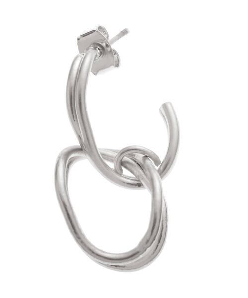 dazzlin（ダズリン）の「メタルドロップピアス（ピアス（両耳用）・レディース・シルバー/ゴールド・FREE）」の4枚目の写真