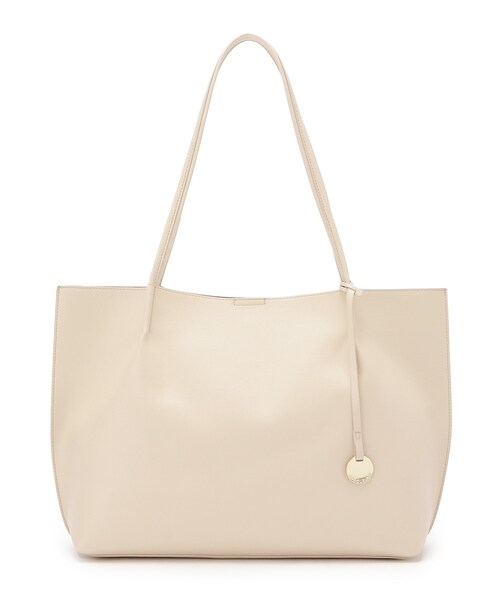 OPAQUE.CLIP（オペークドットクリップ）の「◆フェイクレザーA4サイズトートバッグ（トートバッグ・レディース・ブラック/ベージュ/シルバー/ブルー・00）」の22枚目の写真