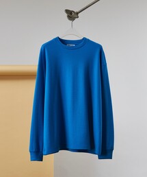 ウールナイロンミラノリブクルーニットソー