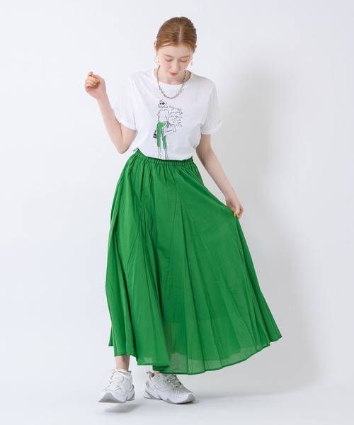ROSIEE/ロージーの　R750301　女の子　ラバープリント　女の子 手洗い可能 ROSIEE（ロージー）の「ROSIEE 女の子プリントT（Tシャツ