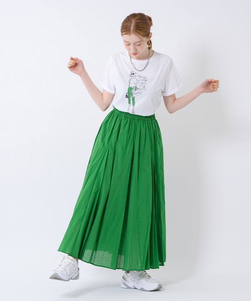 ROSIEE（ロージー）の「ROSIEE 女の子プリントT（Tシャツ/カットソー・レディース・ブラック/ホワイト・FREE）」の16枚目の写真