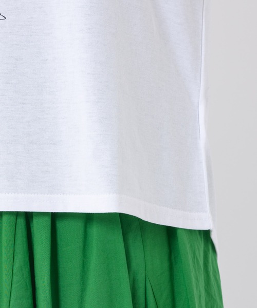 ROSIEE（ロージー）の「ROSIEE 女の子プリントT（Tシャツ/カットソー・レディース・ブラック/ホワイト・FREE）」の17枚目の写真