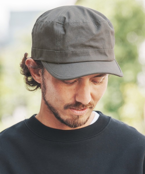 mko10605-Simple Canvas Work Cap キャップ（キャップ）｜CAMBIO