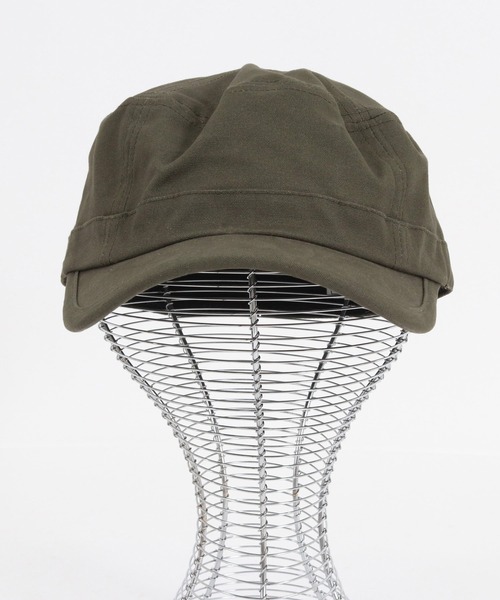 mko10605-Simple Canvas Work Cap キャップ（キャップ）｜CAMBIO