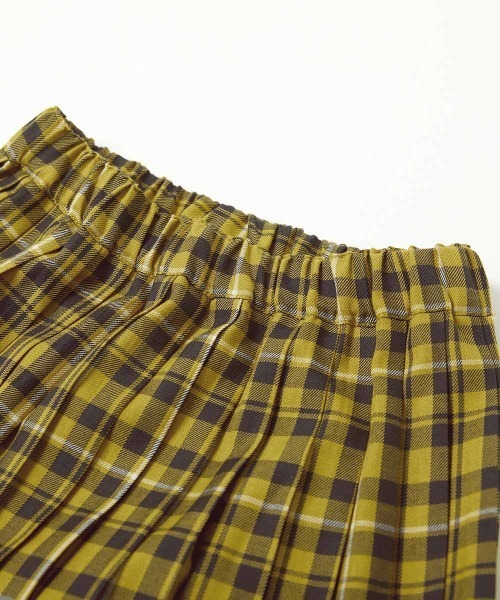 devirock(デビロック)の「チェック柄 プリーツ ロングスカート(スカート・キッズ・イエロー/グリーン/その他3/その他4/その他5・110cm/100cm/120cm/130cm/140cm/150cm/160cm)」の10枚目の写真