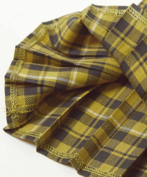 devirock(デビロック)の「チェック柄 プリーツ ロングスカート(スカート・キッズ・イエロー/グリーン/その他3/その他4/その他5・110cm/100cm/120cm/130cm/140cm/150cm/160cm)」の8枚目の写真