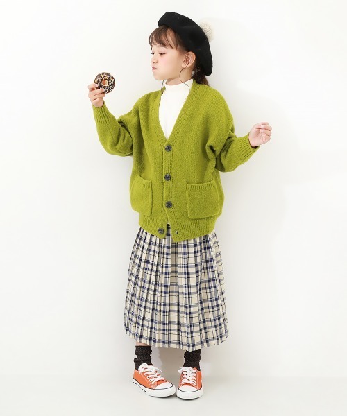 devirock(デビロック)の「チェック柄 プリーツ ロングスカート(スカート・キッズ・イエロー/グリーン/その他3/その他4/その他5・110cm/100cm/120cm/130cm/140cm/150cm/160cm)」の19枚目の写真