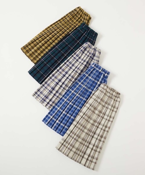 devirock(デビロック)の「チェック柄 プリーツ ロングスカート(スカート・キッズ・イエロー/グリーン/その他3/その他4/その他5・110cm/100cm/120cm/130cm/140cm/150cm/160cm)」の15枚目の写真