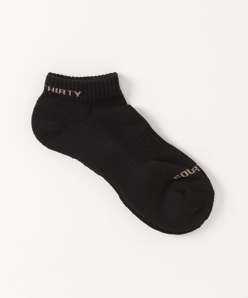 430(フォーサーティ)の「【430】CM LOGO SHORT SOX(ソックス/靴下・メンズ・ブラック/ネイビー/オフホワイト/カーキ・FREE)」の5枚目の写真
