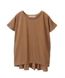 汗シミ防止/抗菌防臭　バックフレアTシャツ【取り扱い店舗限定】