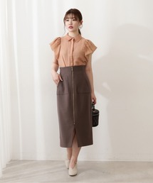 PROPORTION BODY DRESSING | フロントポケットファスナータイト / 1212220510(スカート)