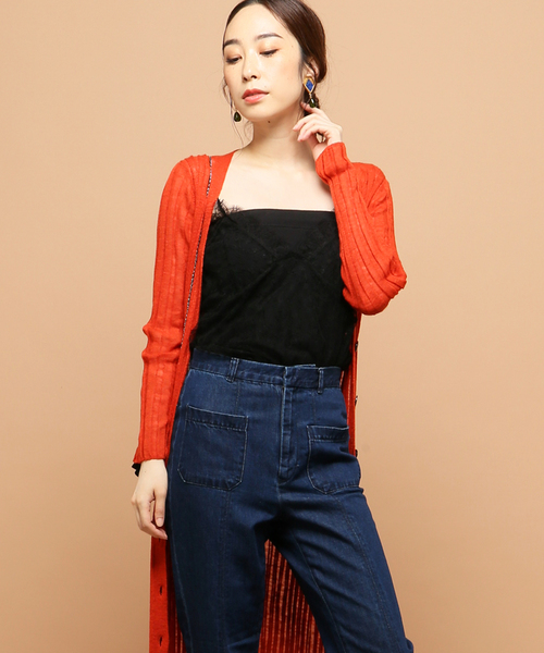 IENA LA BOUCLE Sophie Hallette/レースキャミ009
