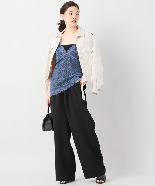 IENA LA BOUCLE Sophie Hallette/レースキャミ009