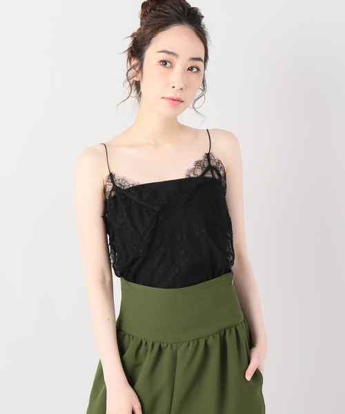 IENA LA BOUCLE Sophie Hallette/レースキャミ009 IENA LA BOUCLE Sophie Hallette/レースキャミ009 IENA LA