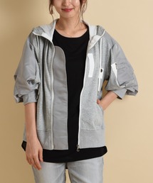 【DOLLUPOOPS】ボリュームスリーブＭＡ－１パーカー