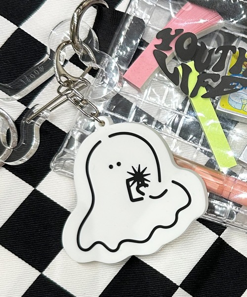 SPINNS(スピンズ)の「イラストデザイン ラバーキーホルダー(キーホルダー・レディース・A/B/C・ONESIZE)」の15枚目の写真