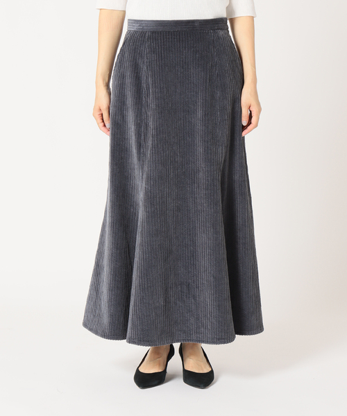 IENA LA BOUCLE コーデュロイ フレアスカート