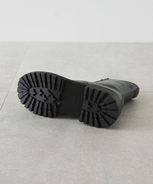 rectangle（レクタングル）の「ジップアップアンクルブーツ（ブーツ・レディース・ブラック/ベージュ・SMALL/MEDIUM/LARGE/X-LARGE）」の20枚目の写真