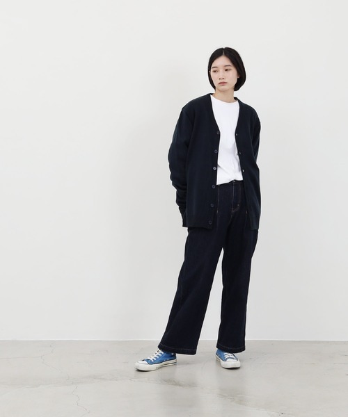 Harriton カーディガン Lサイズ ネイビー ONLINE SHOP：HARRITON / KNIT CARDIGAN (NAVY)｜BEDLAMやNOTHIN