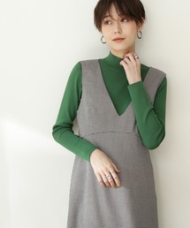 N.(N. Natural Beauty Basic) | ◆総針ボトルネック長袖ニット(ニット/セーター)