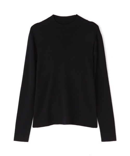 N.(N. Natural Beauty Basic)(エヌエヌナチュラルビューティーベーシック)の「◆総針ボトルネック長袖ニット(ニット/セーター・レディース・ブラック/レッド/グリーン/クリーム/チョコ・MEDIUM)」の19枚目の写真